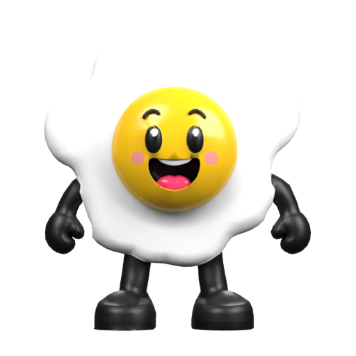Personagem Ovo